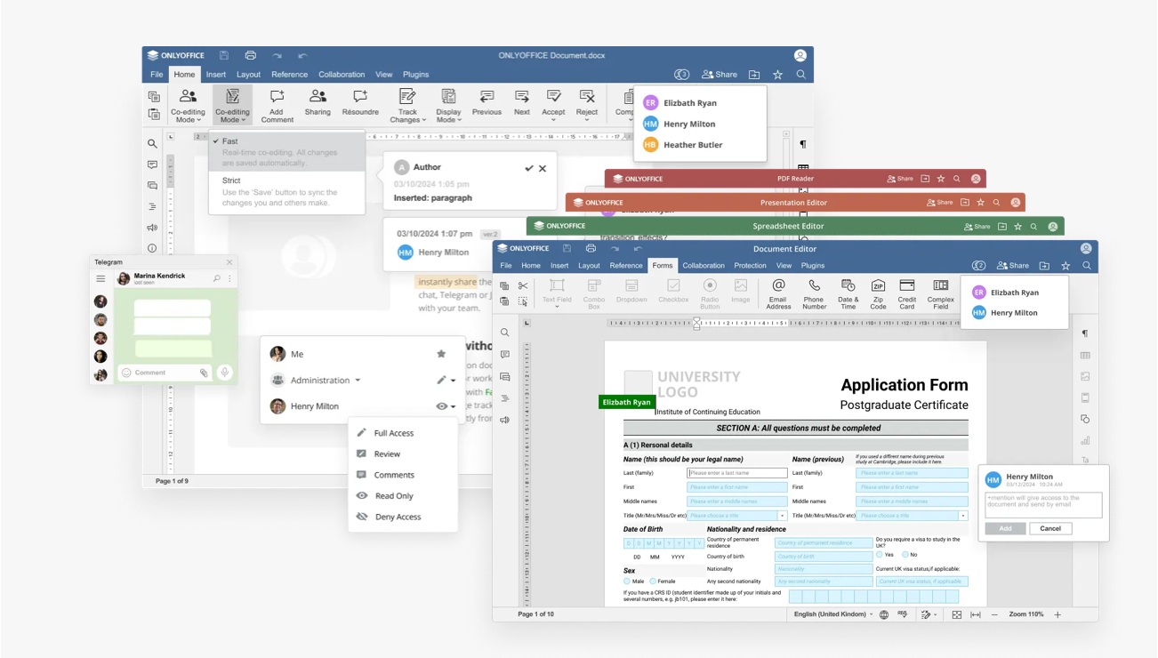 onlyoffice docs集成