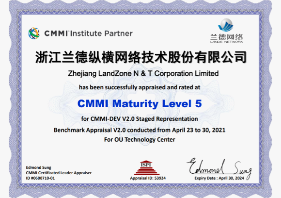 ●cmmi level5